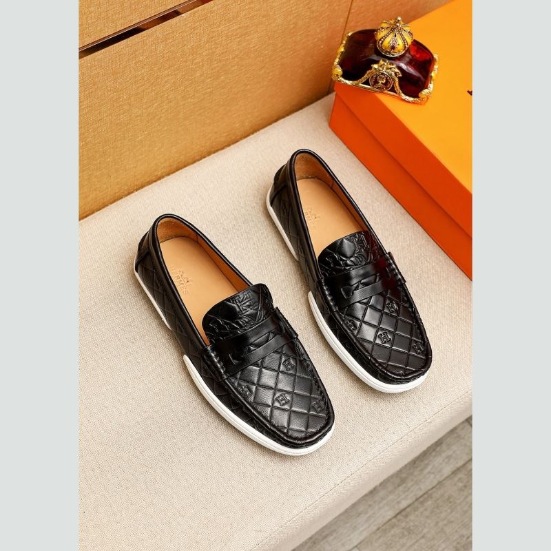 H**mes leather shoes
